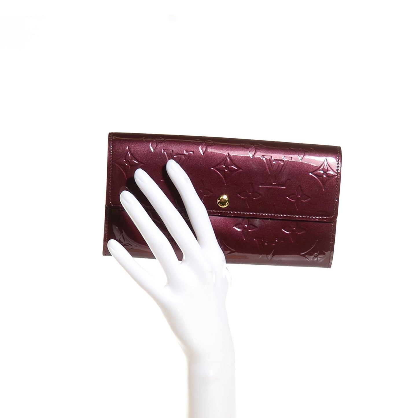Vernis Sarah Wallet Rouge Fauviste