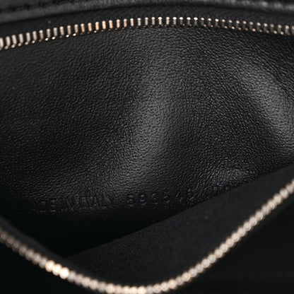 Balenciaga Grained Calfskin Small Hourglass Top Handle Bag Black 7 of 10