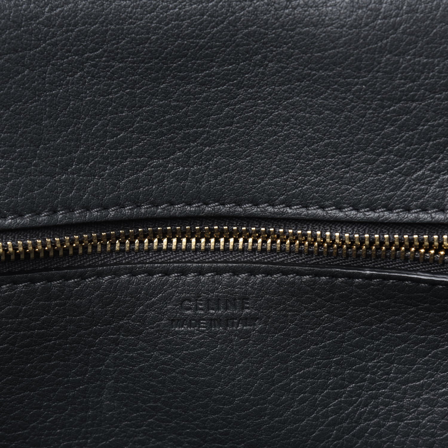 Celine Crisped Calfskin Mini Tie Knot Tote Anthracite 6 of 21