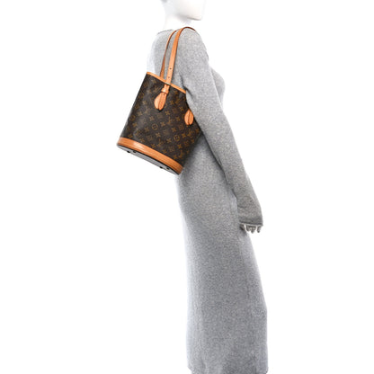 Louis Vuitton Monogram Petit Bucket 23 3 of 12