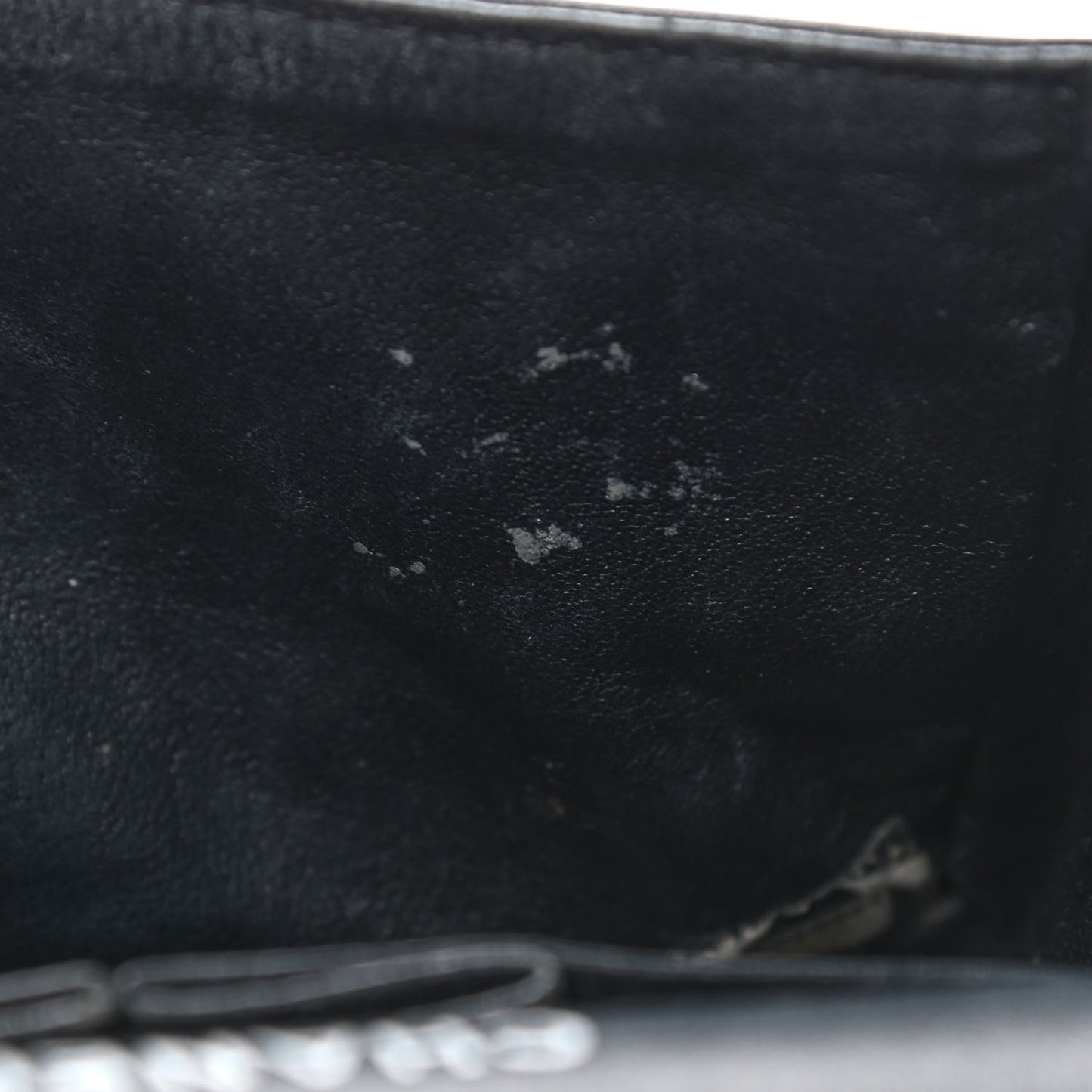 Crinkled Patent Quilted 2.55 Reissue Mini Flap Black