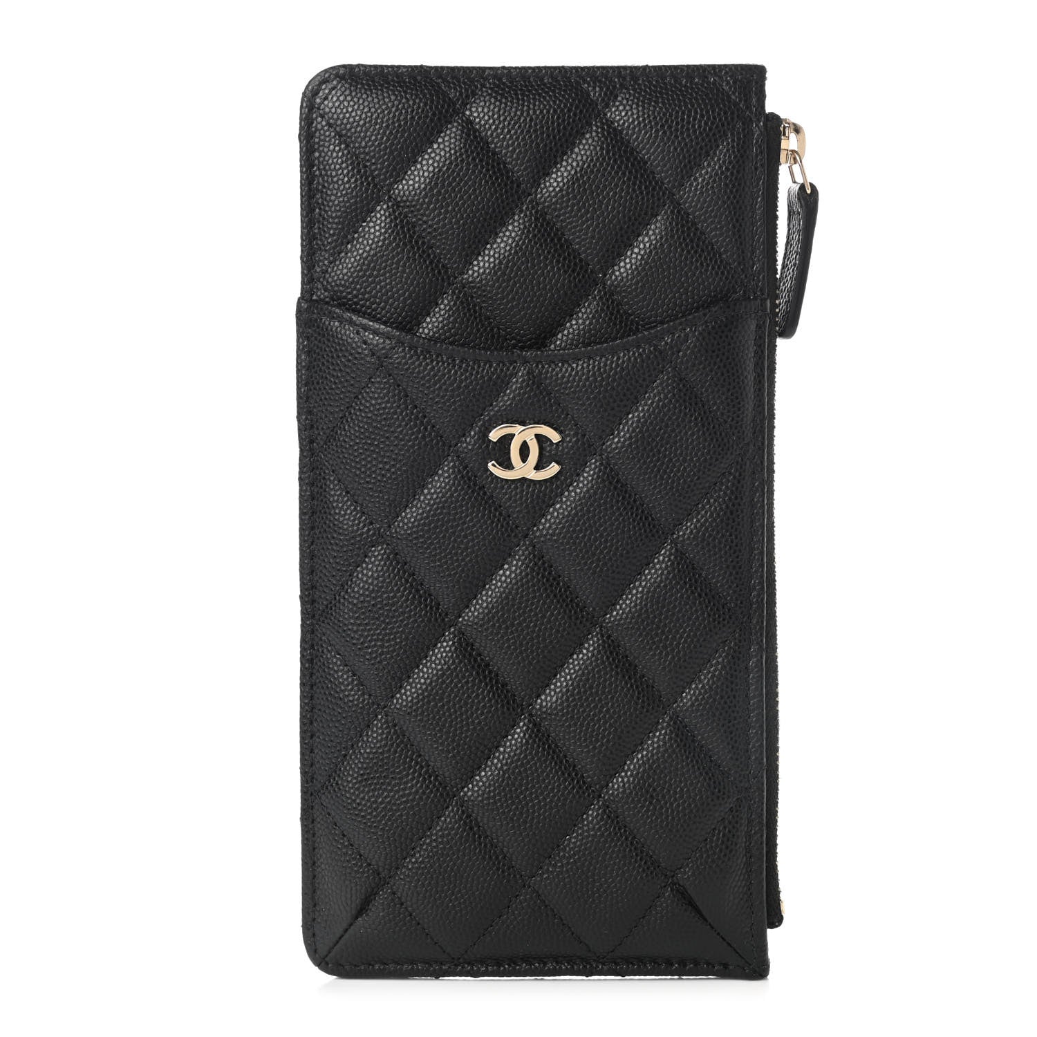 Chanel Caviar Quilted Classic iPhone Pouch Black 1 of 8