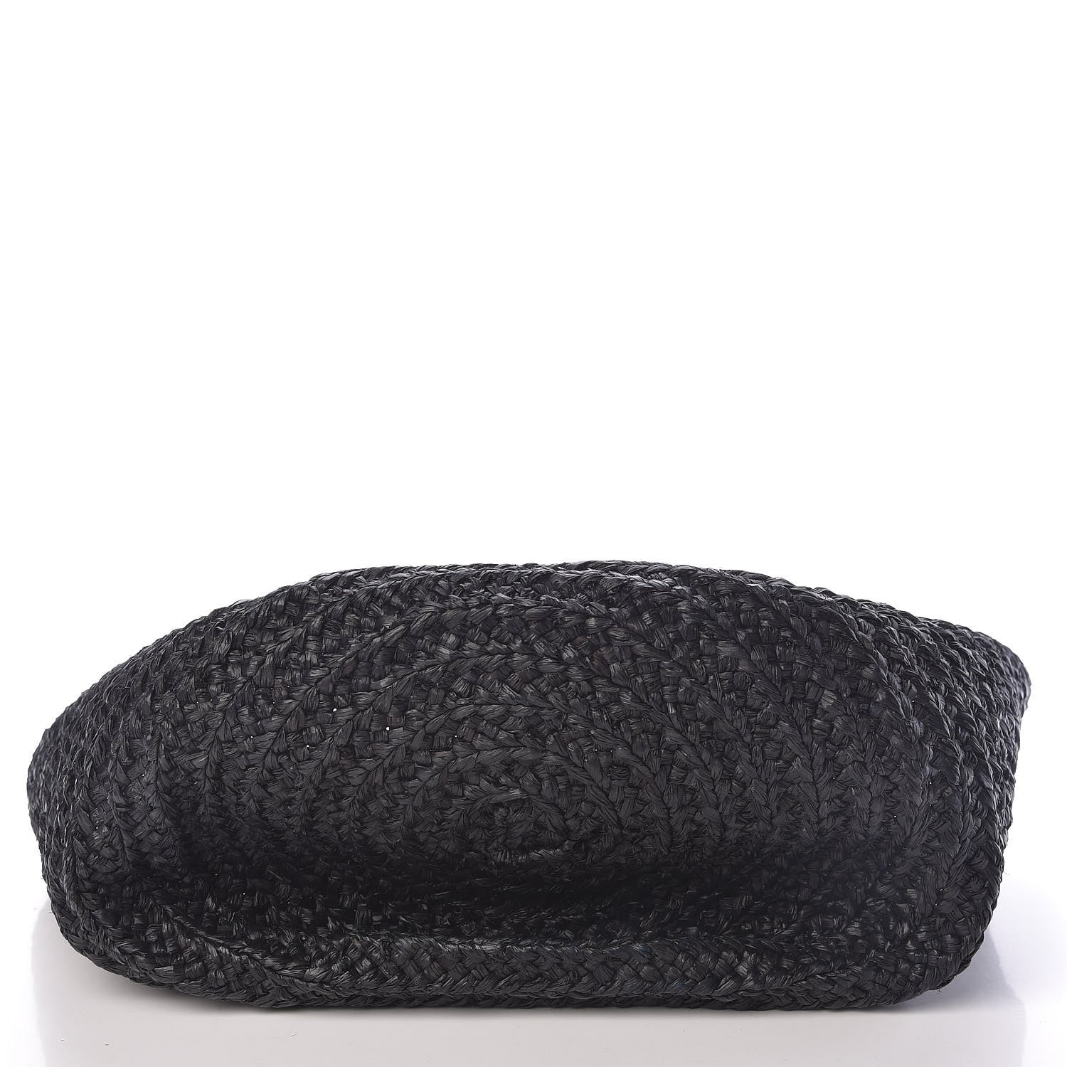 Saint Laurent Raffia Medium Panier Bag Black 11 of 14