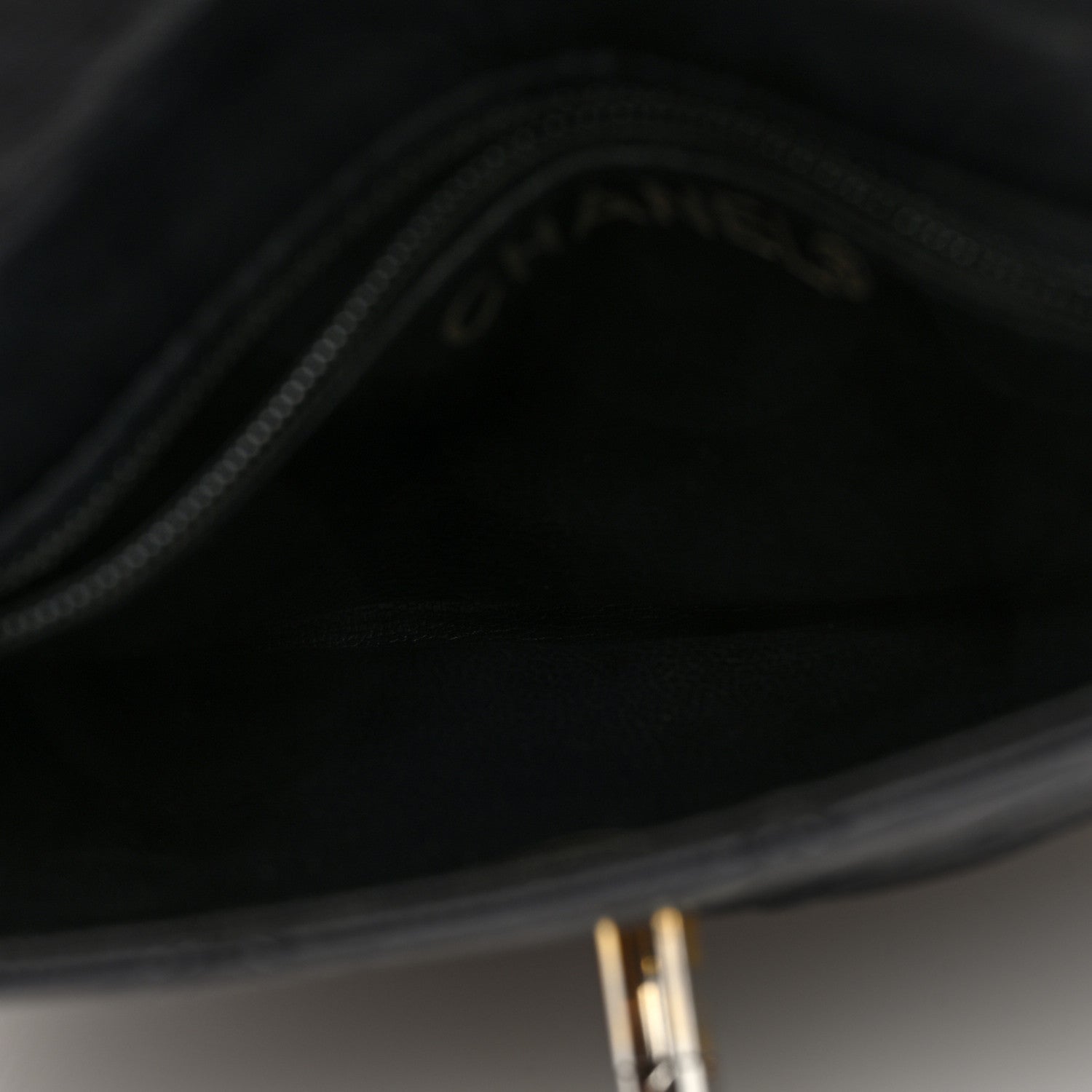 Chanel Calfskin Quilted Flap Waist Belt Bag Black 5 of 9