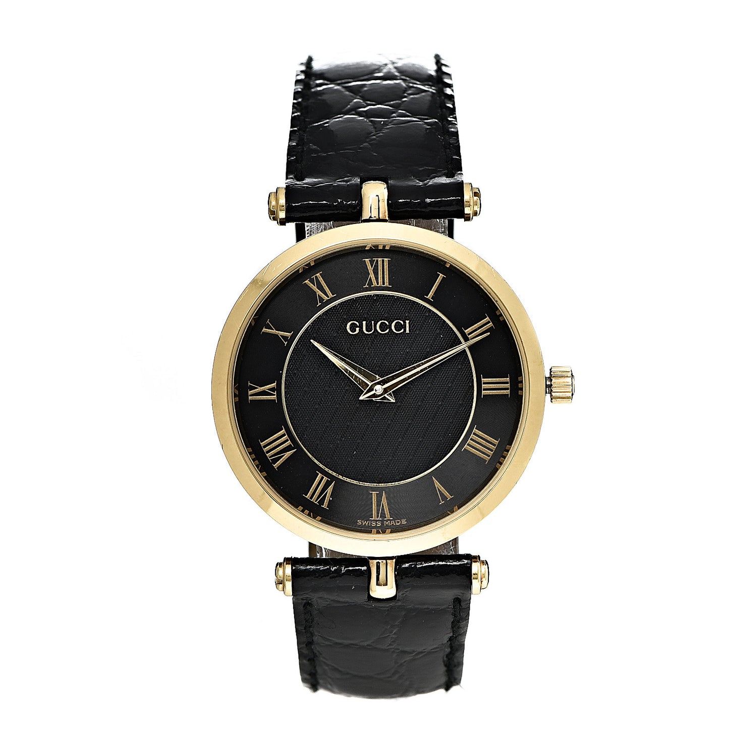 Stainless Steel Calfskin 30mm 2000M Quartz Watch Black
