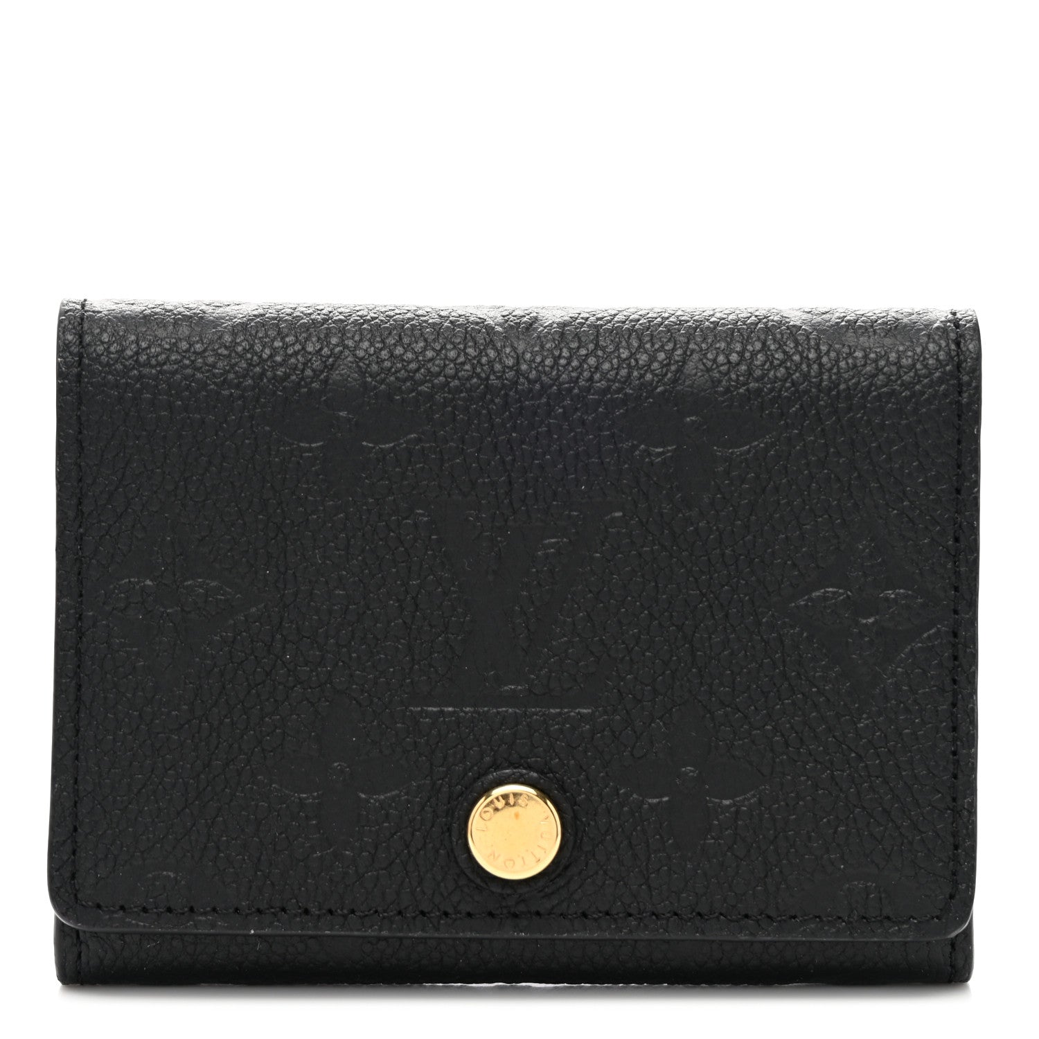 Louis Vuitton Empreinte Business Card Holder Black 1 of 7