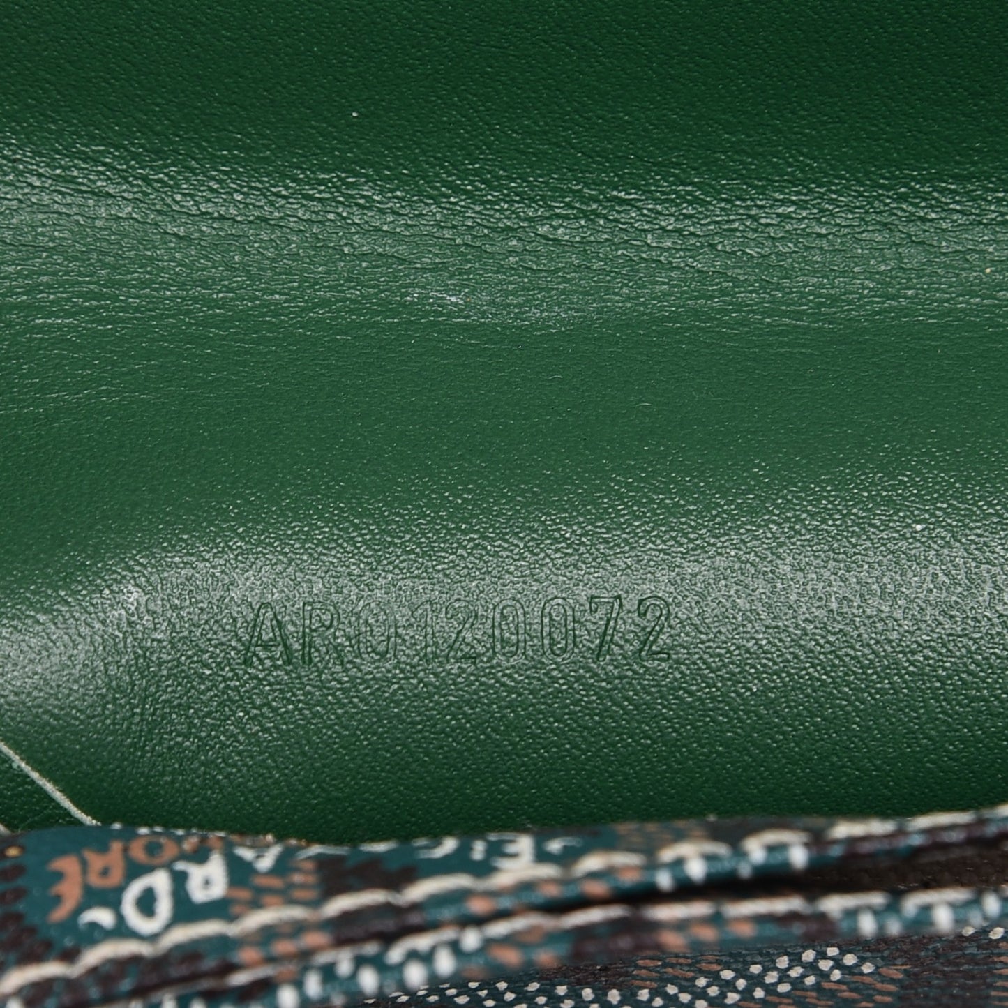 Goyardine Saint Louis PM Green