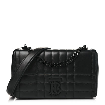 Burberry Lambskin Quilted Small Lola Bag Black 1 of 9