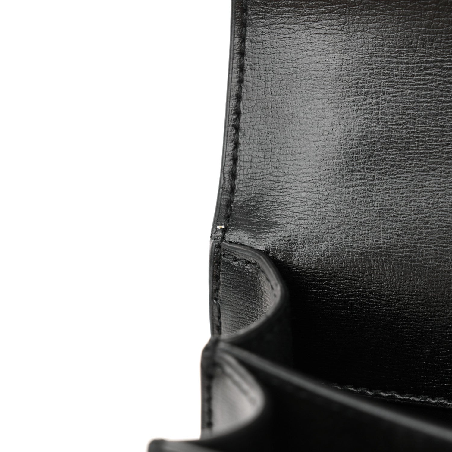 Saint Laurent Calfskin Medium Monogram Sunset Black 12 of 15