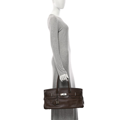 Hermes Taurillon Clemence JPG Birkin 42 Chocolate 10 of 10