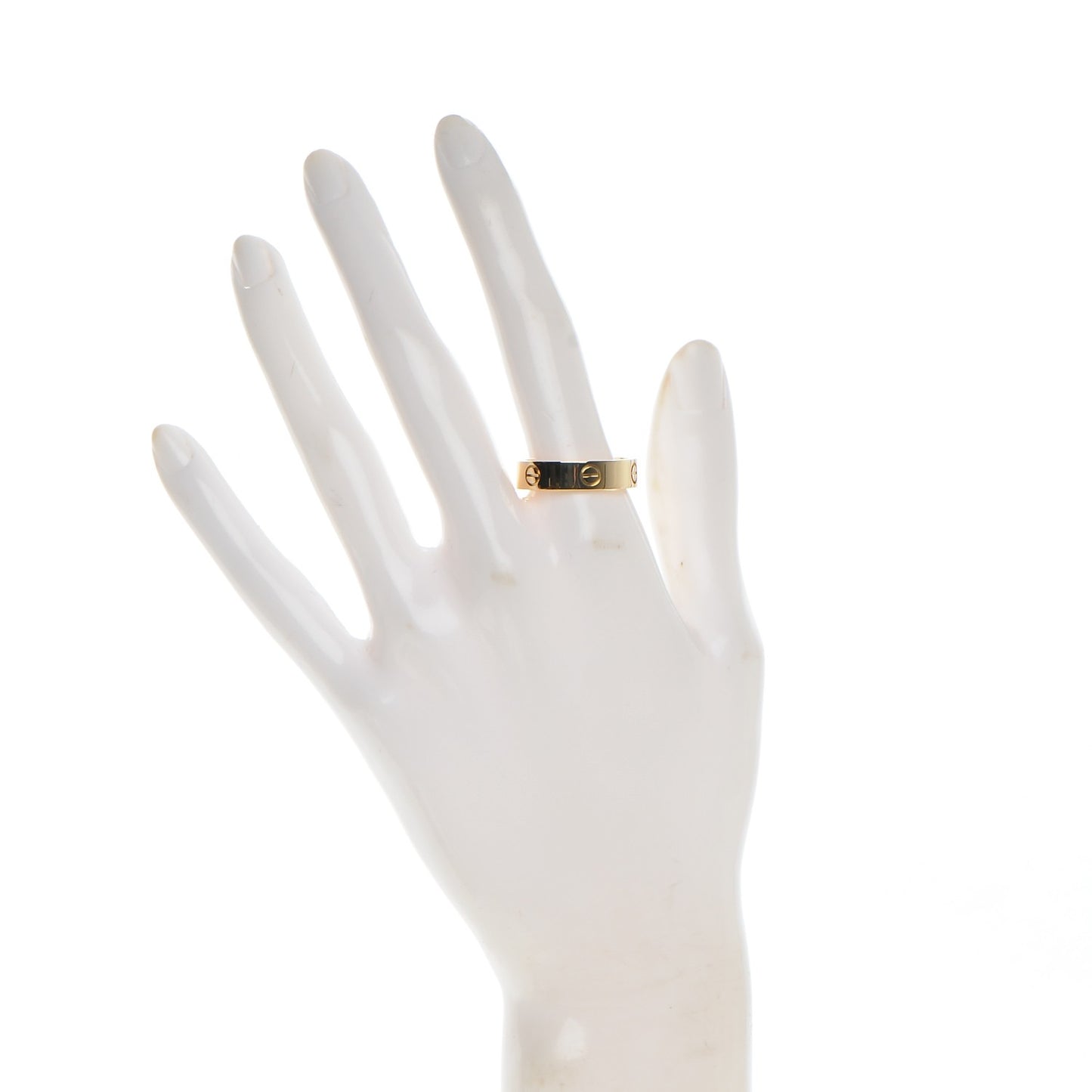 18K Yellow Gold 6mm LOVE Ring 63 10.5