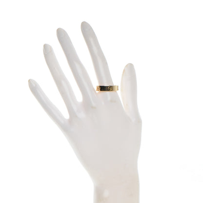 Cartier 18K Yellow Gold 6mm LOVE Ring 63 10.5 2 of 4