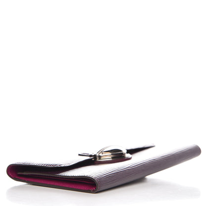 Louis Vuitton Epi Eugenie Wallet Cassis 4 of 8
