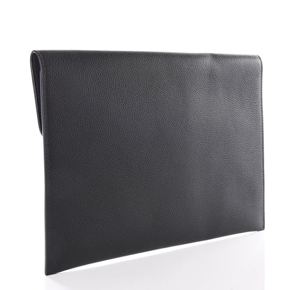 Alexander McQueen Calfskin Skull Envelope Clutch Black 2 of 6