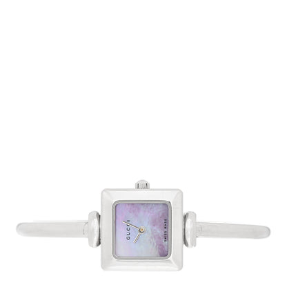 Gucci Stainless Steel Pink Mother of Pearl 19mm 1900L Quartz Watch 2 of 4