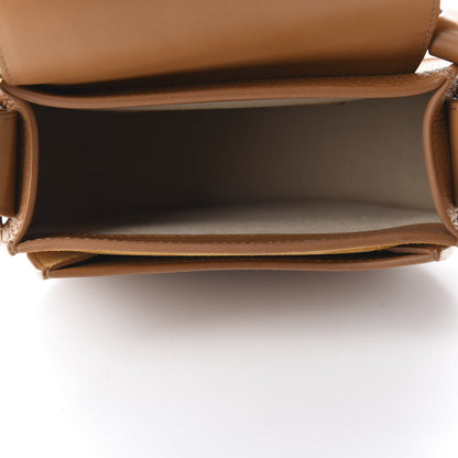 Chloe Calfskin Suede Small Braided Tess Bag Autumnal Brown 5 of 9