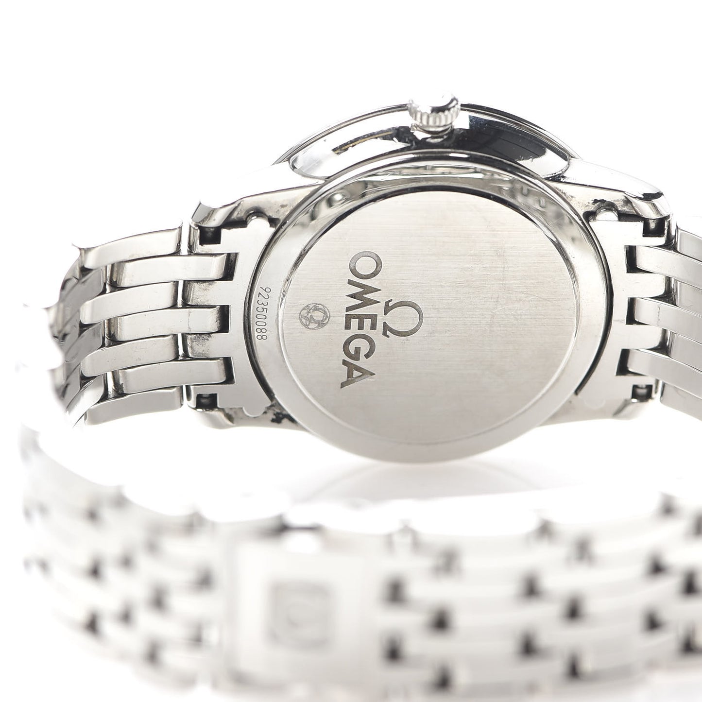 Stainless Steel Mother of Pearl 27mm De Ville Prestige Quartz Watch