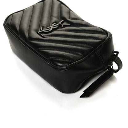 Saint Laurent Calfskin Matelasse Monogram Lou Belt Bag Black 10 of 15
