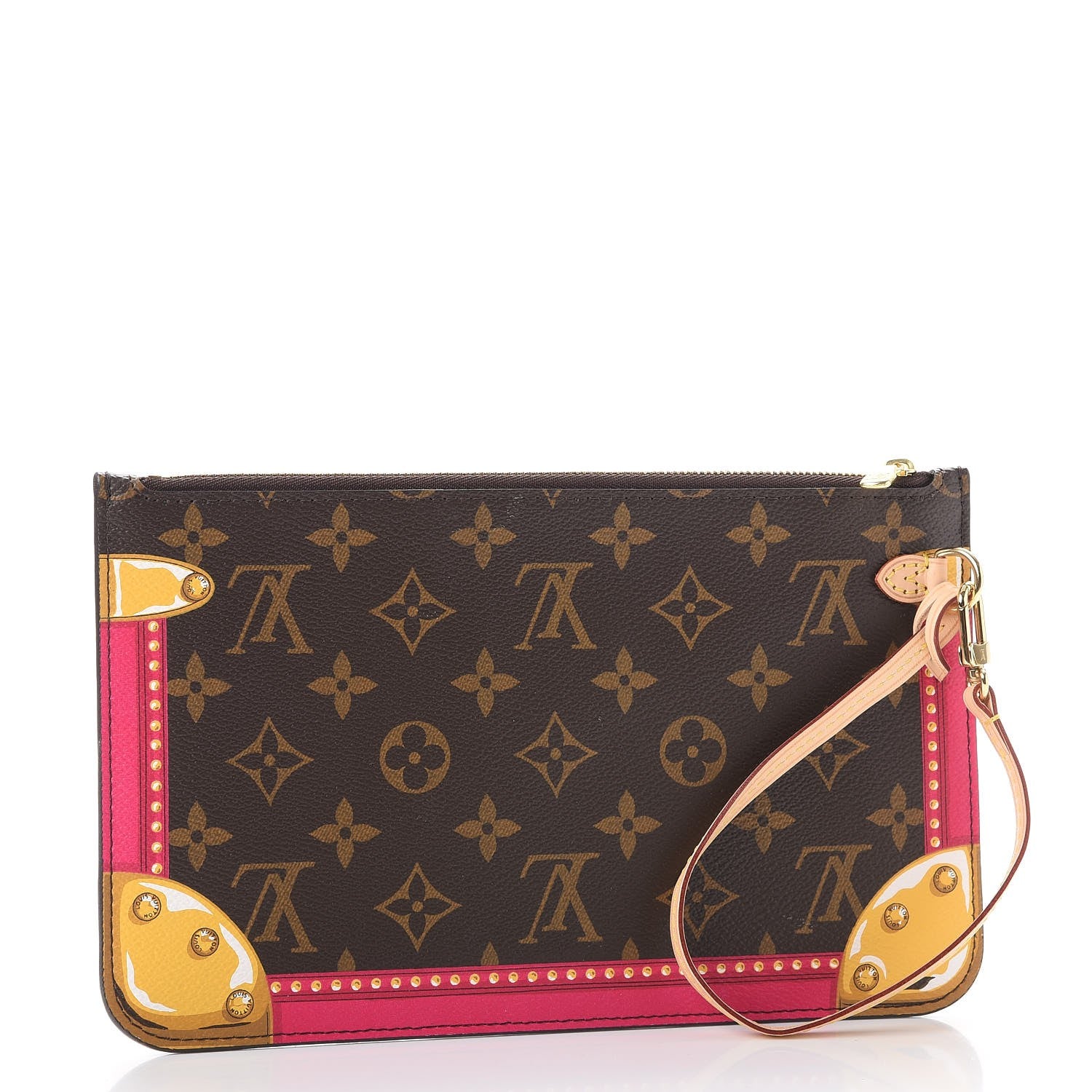 Louis Vuitton Monogram Summer Trunks MM GM Pochette 3 of 8