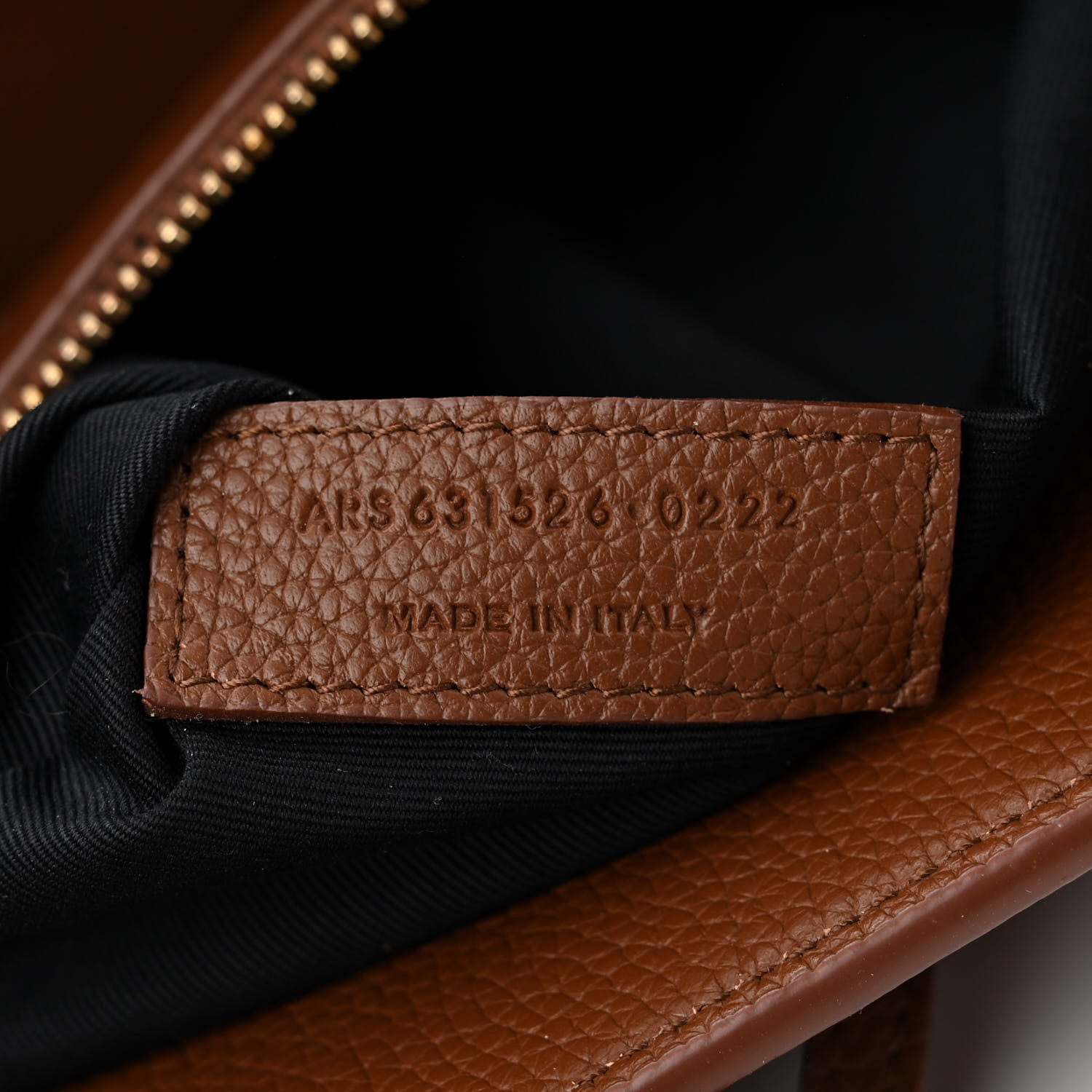 Saint Laurent Grained Calfskin Large Thin Sac De Jour Toasted Brown 7 of 10
