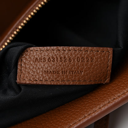 Saint Laurent Grained Calfskin Large Thin Sac De Jour Toasted Brown 7 of 10