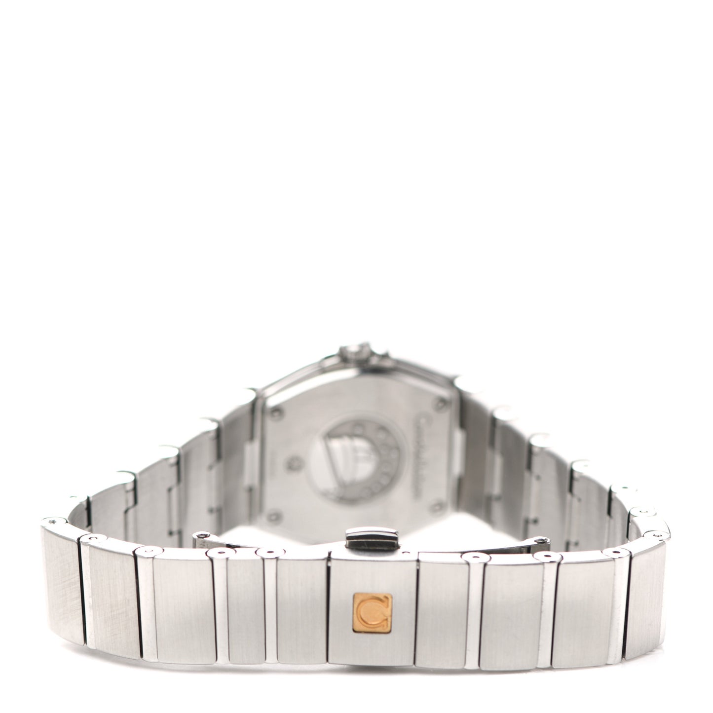 Stainless Steel Diamond Bezel 24mm Constellation Quartz Watch Blue 123.15.24.60.03.001