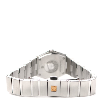Omega Stainless Steel Diamond Bezel 24mm Constellation Quartz Watch Blue 123.15.24.60.03.001 3 of 4
