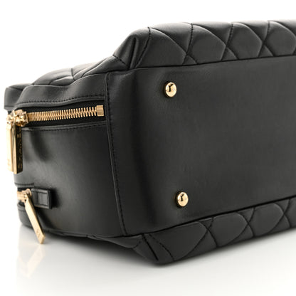 Chanel Lambskin Quilted Medium Trendy CC Bowling Bag Black 10 of 12