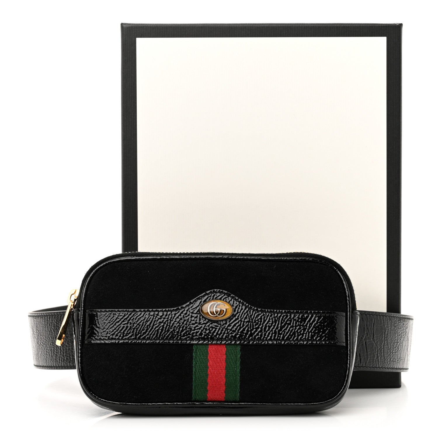 Gucci Suede Patent Ophidia Belted iPhone Case 85 34 Black 10 of 10