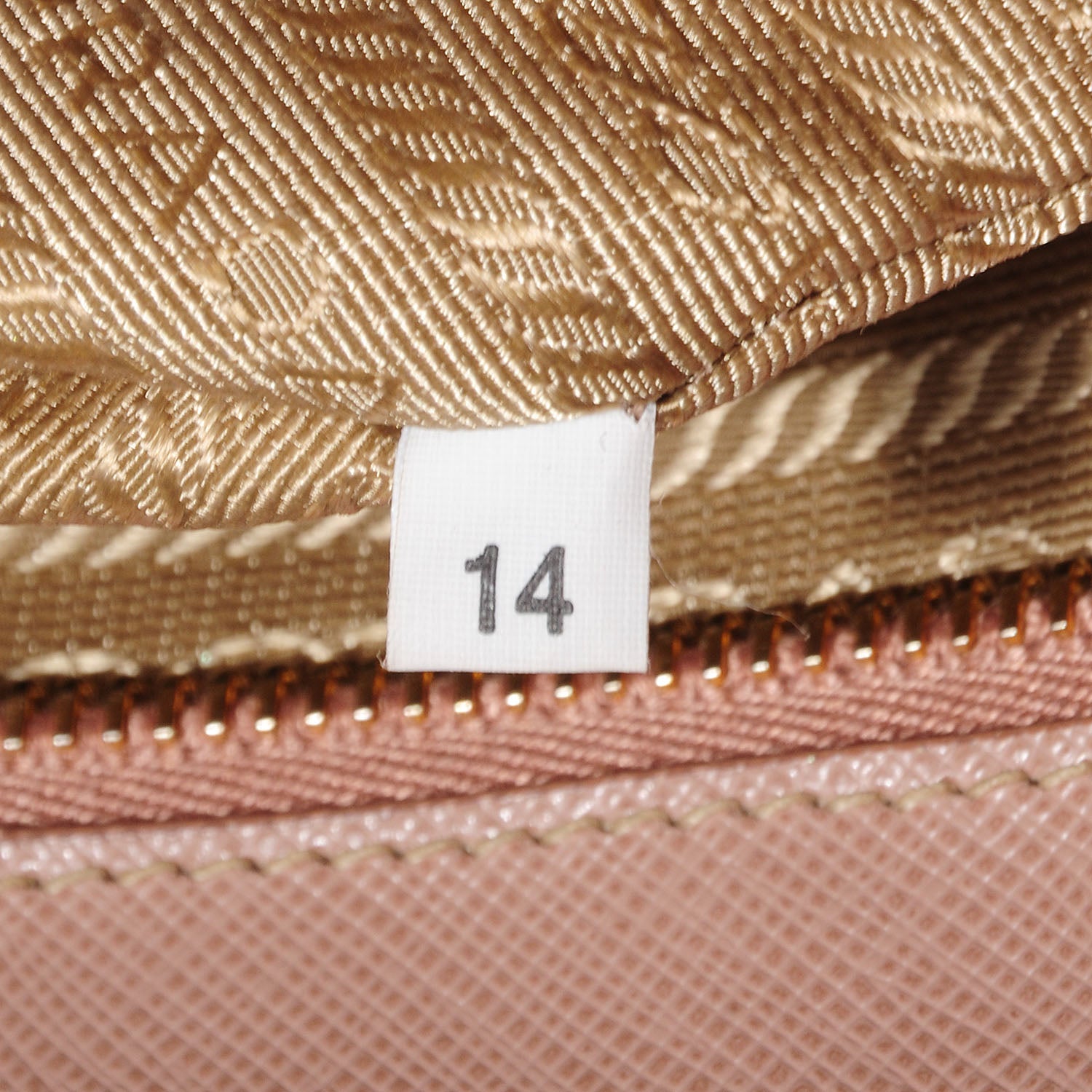 Prada Saffiano Lux Medium Double Zip Tote Cammeo 7 of 12