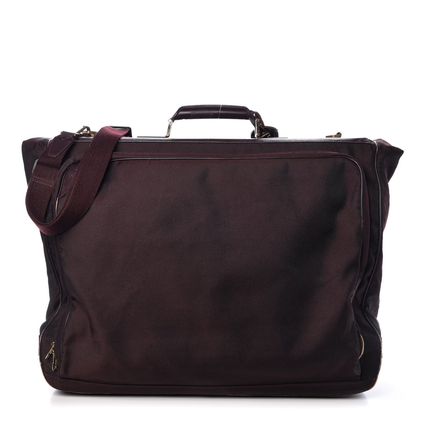 Taiga Canvas 5 Hanger Garment Carrier Bordeaux