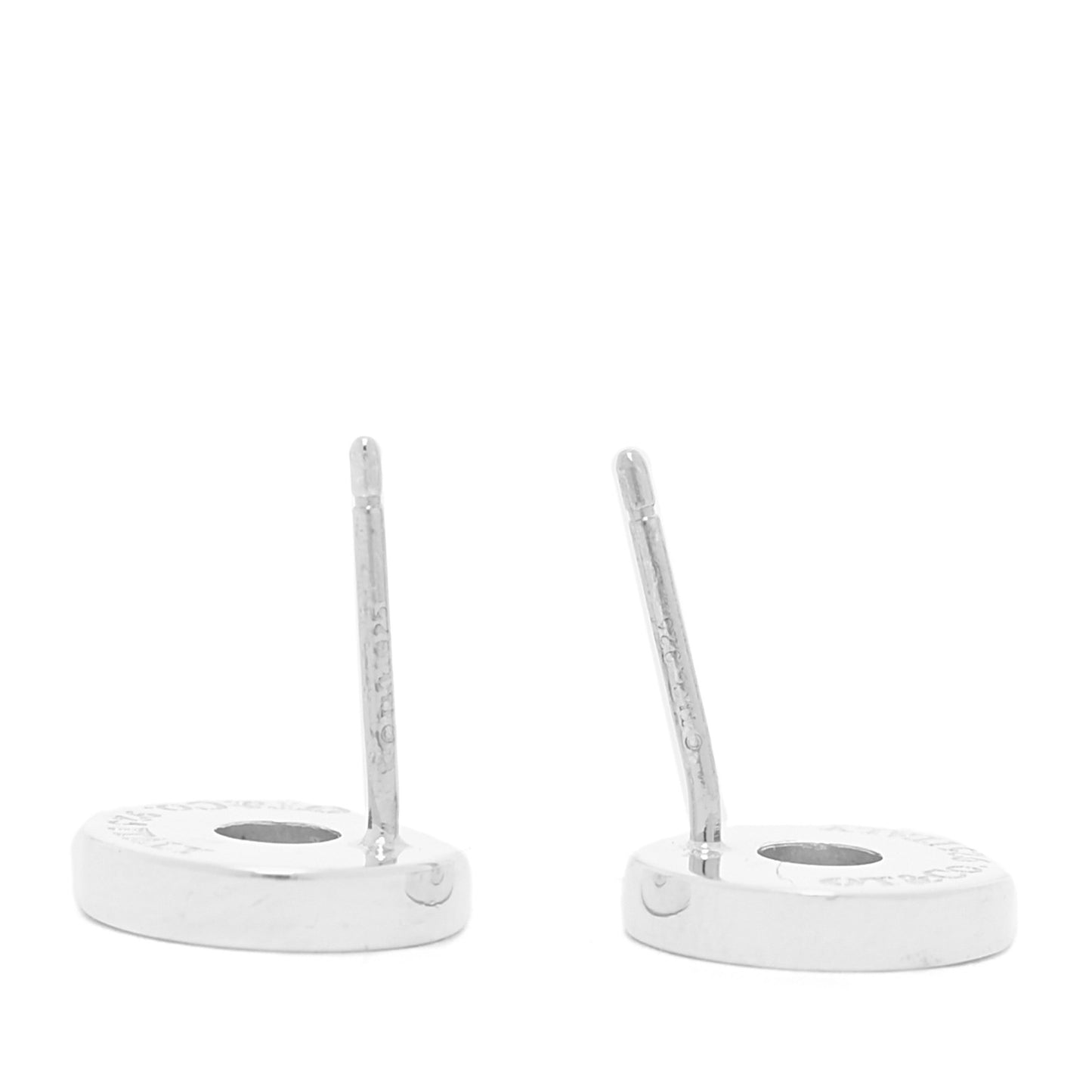 Sterling Silver 1837 Circle Earrings