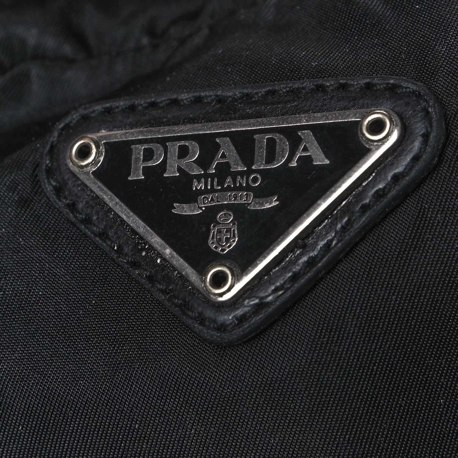 Prada Tessuto Nylon Pouch Black 11 of 14