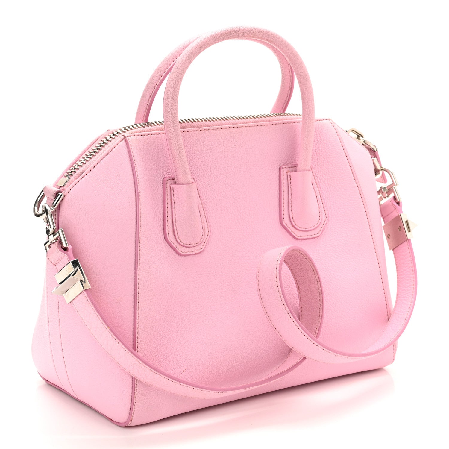 Givenchy Sugar Goatskin Small Antigona Bright Pink 3 of 14