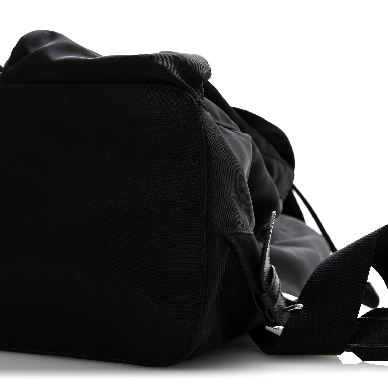 Prada Nylon Vela Medium Backpack Black 11 of 14