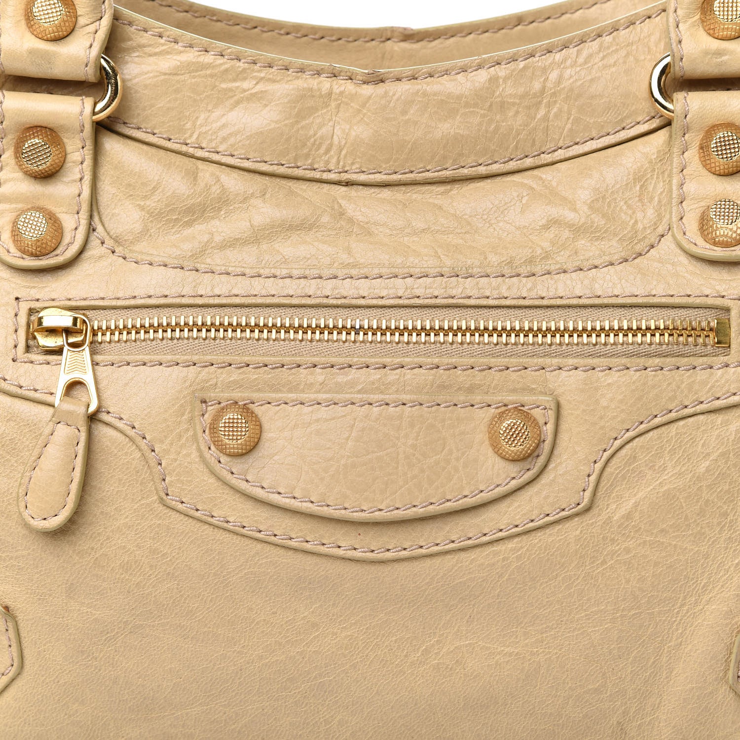 Balenciaga Agneau Giant 12 Gold Hardware Town Dune 11 of 12