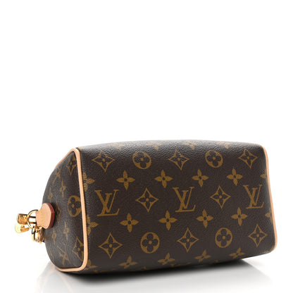 Louis Vuitton Monogram Speedy Bandouliere 20 Black 4 of 10