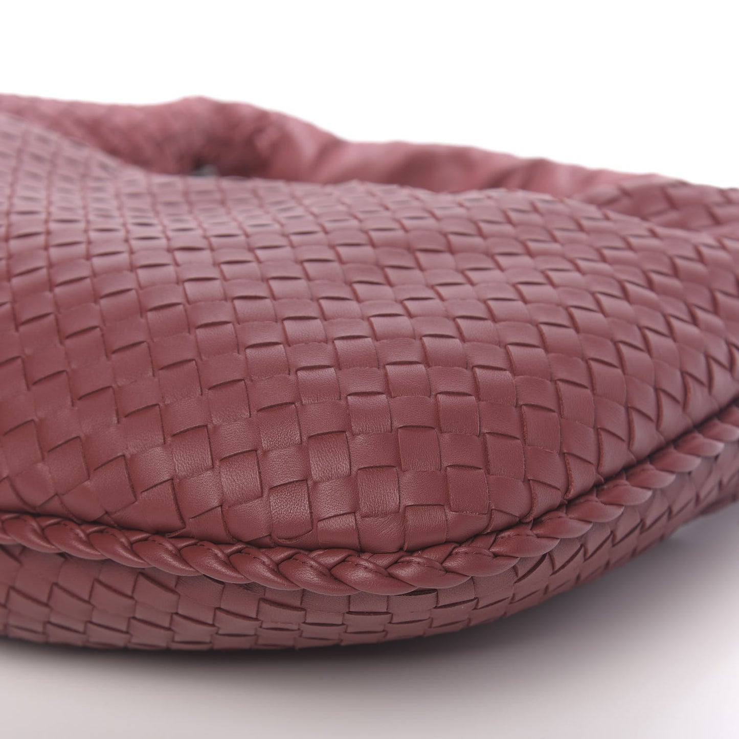 Nappa Intrecciato Medium Veneta Hobo Eclipse