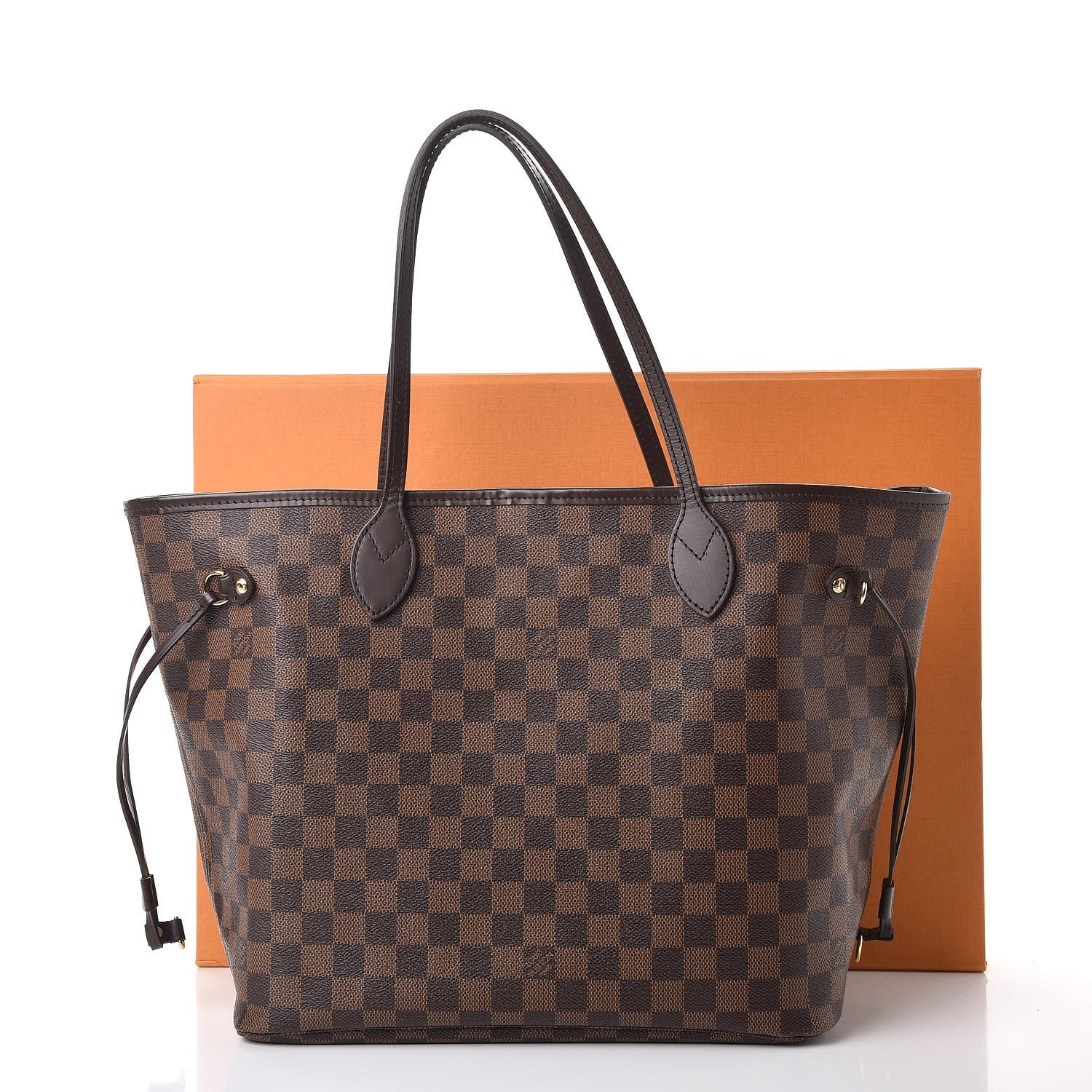 Louis Vuitton Damier Ebene Neo Neverfull MM Rose Ballerine 14 of 14