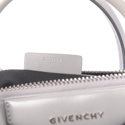Givenchy Shiny Lord Calfskin Small Antigona Pearl Grey 8 of 11