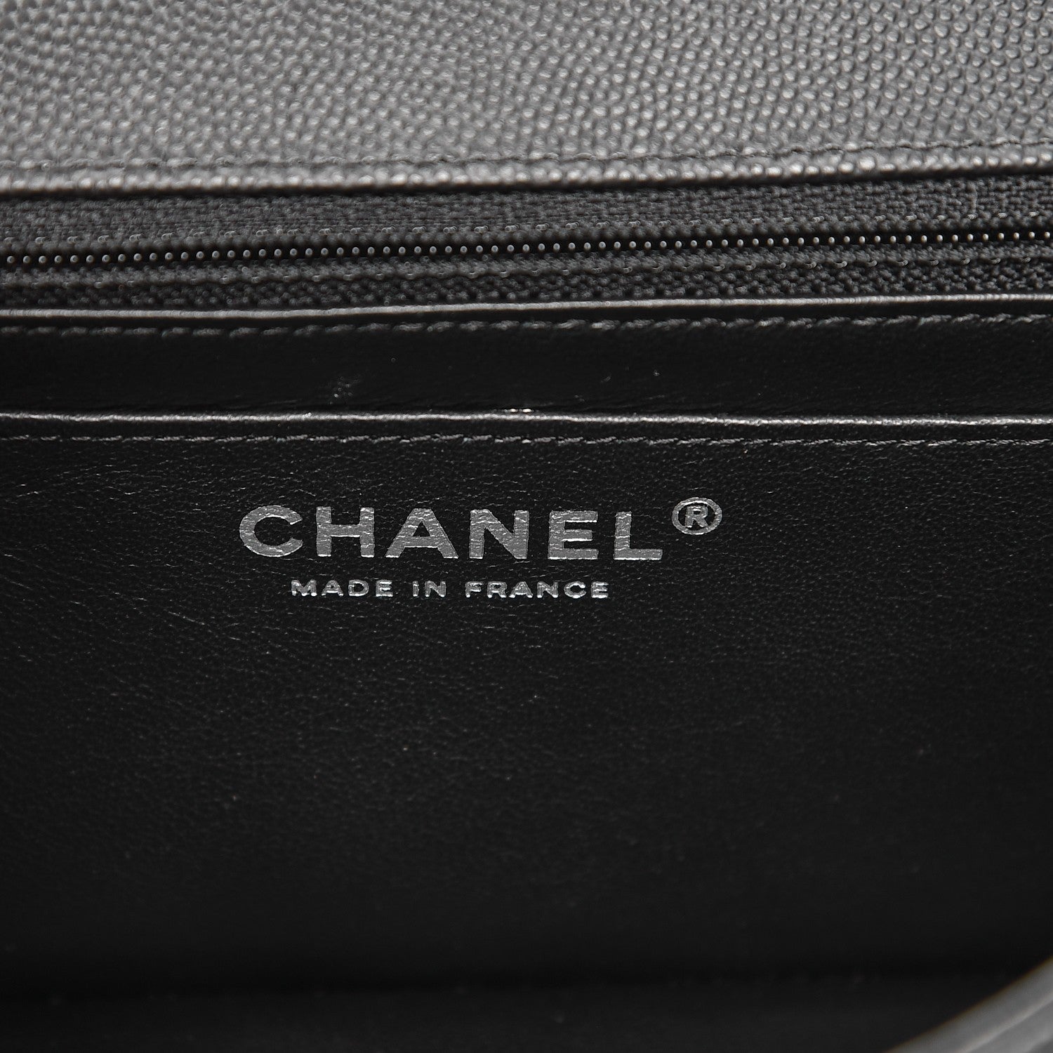 Chanel Caviar Quilted Mini Rectangular Flap Black 6 of 8