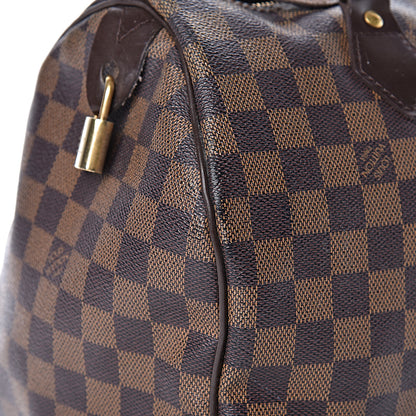 Louis Vuitton Damier Ebene Speedy 30 9 of 16