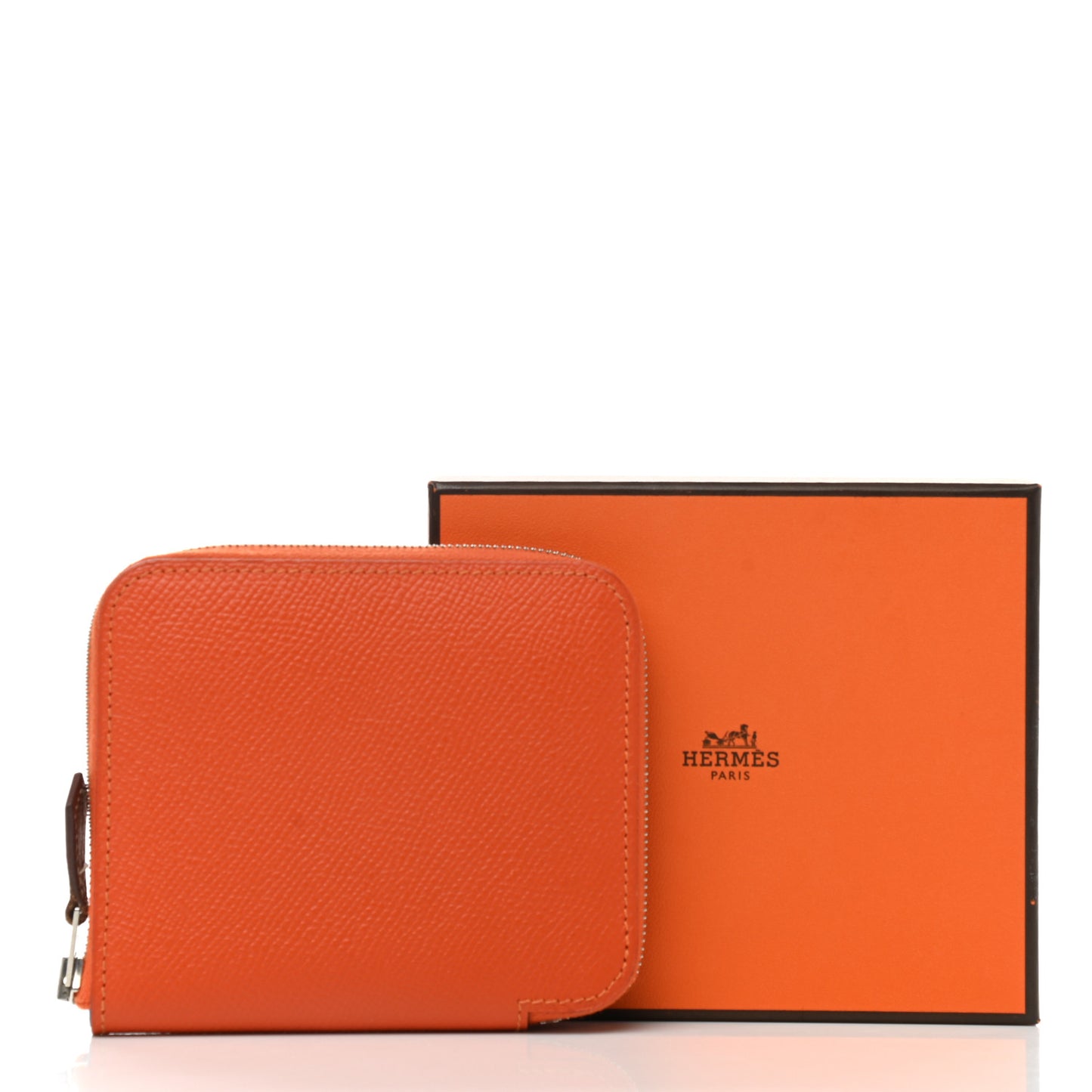 Epsom Silk'in Compact Wallet Orange Poppy