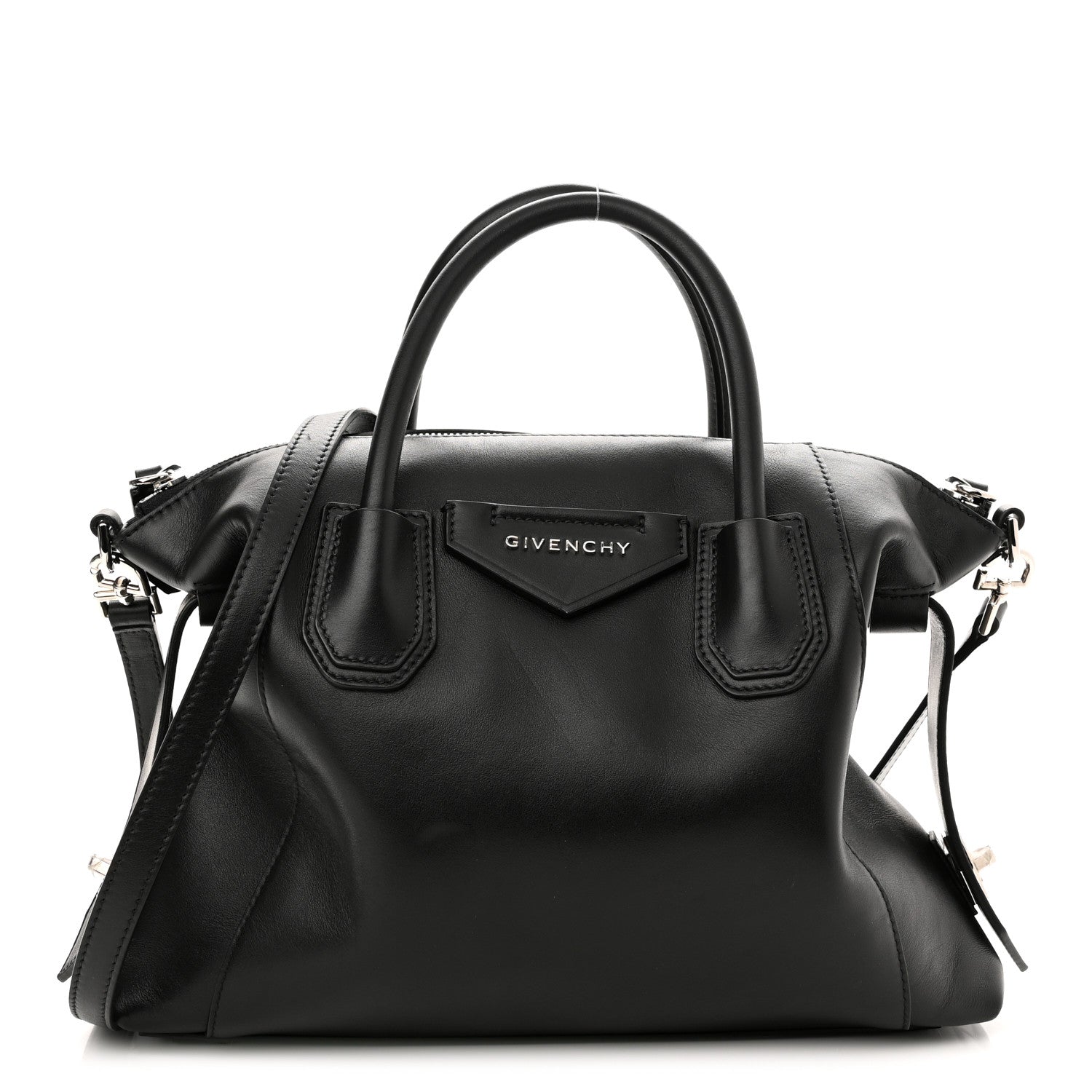 Givenchy Smooth Calfskin Small Soft Antigona Black 1 of 9
