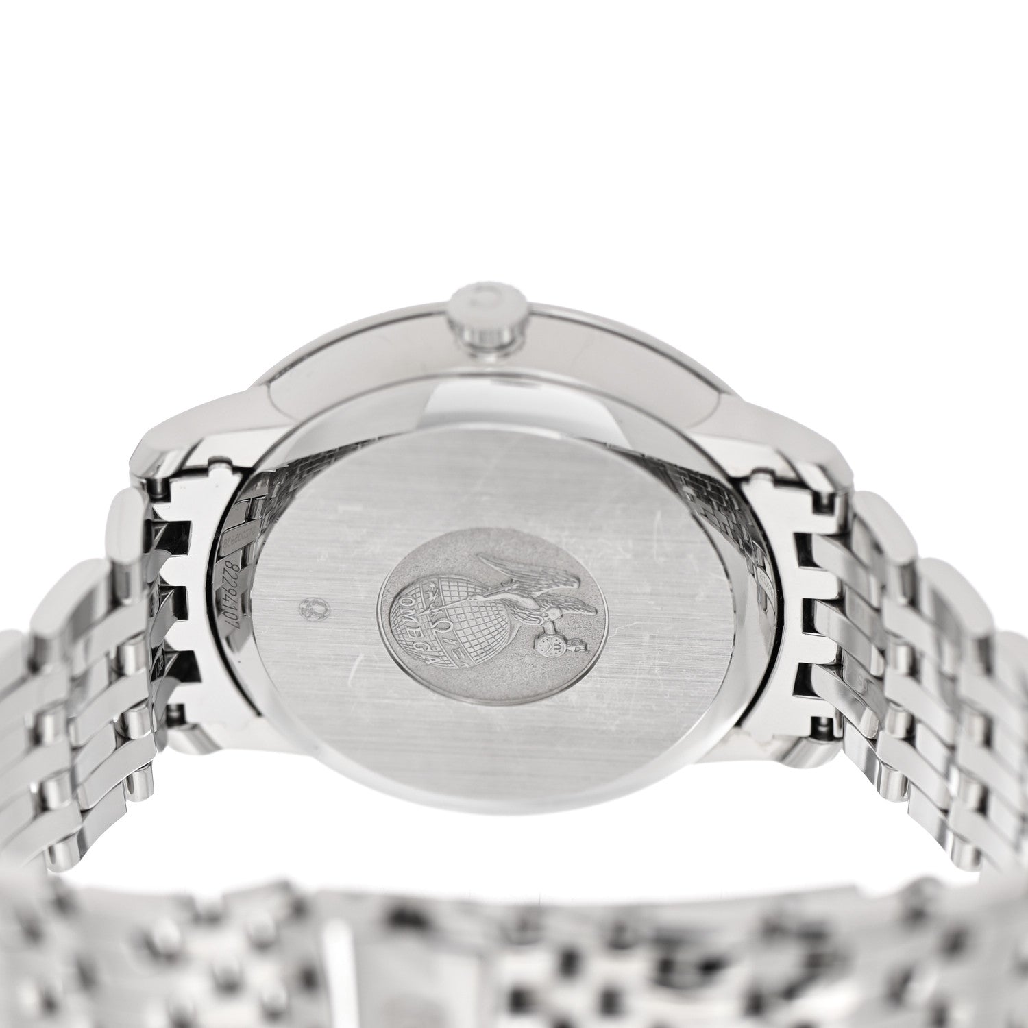 Omega Stainless Steel 39mm De Ville Prestige Co-Axial Chronometer Automatic Watch Grey 424.10.40.20.06.002 4 of 5