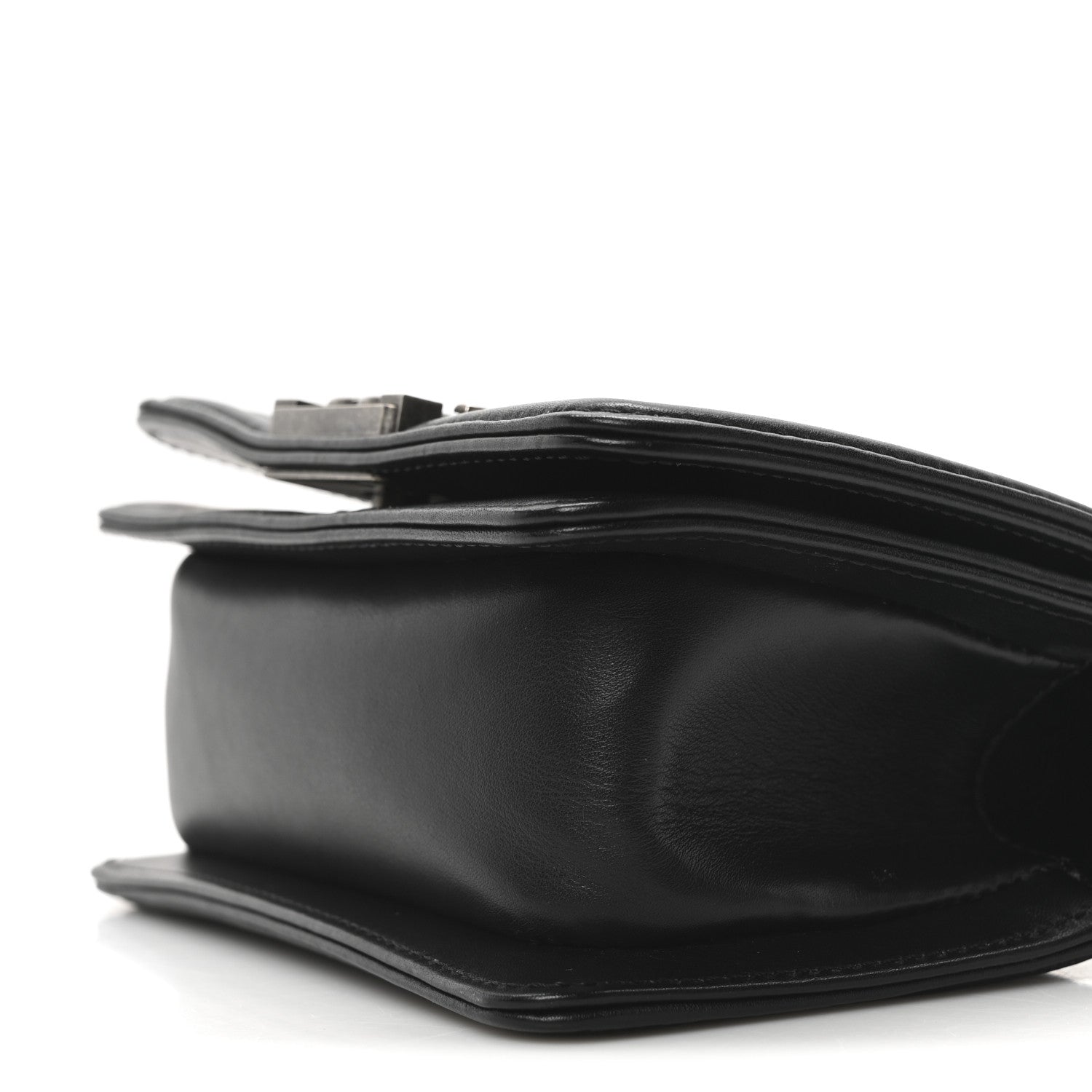Chanel Galuchat Stingray Mini Boy Flap Black Silver 10 of 10