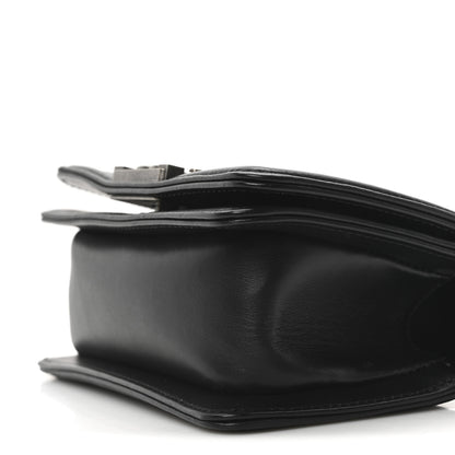 Chanel Galuchat Stingray Mini Boy Flap Black Silver 10 of 10