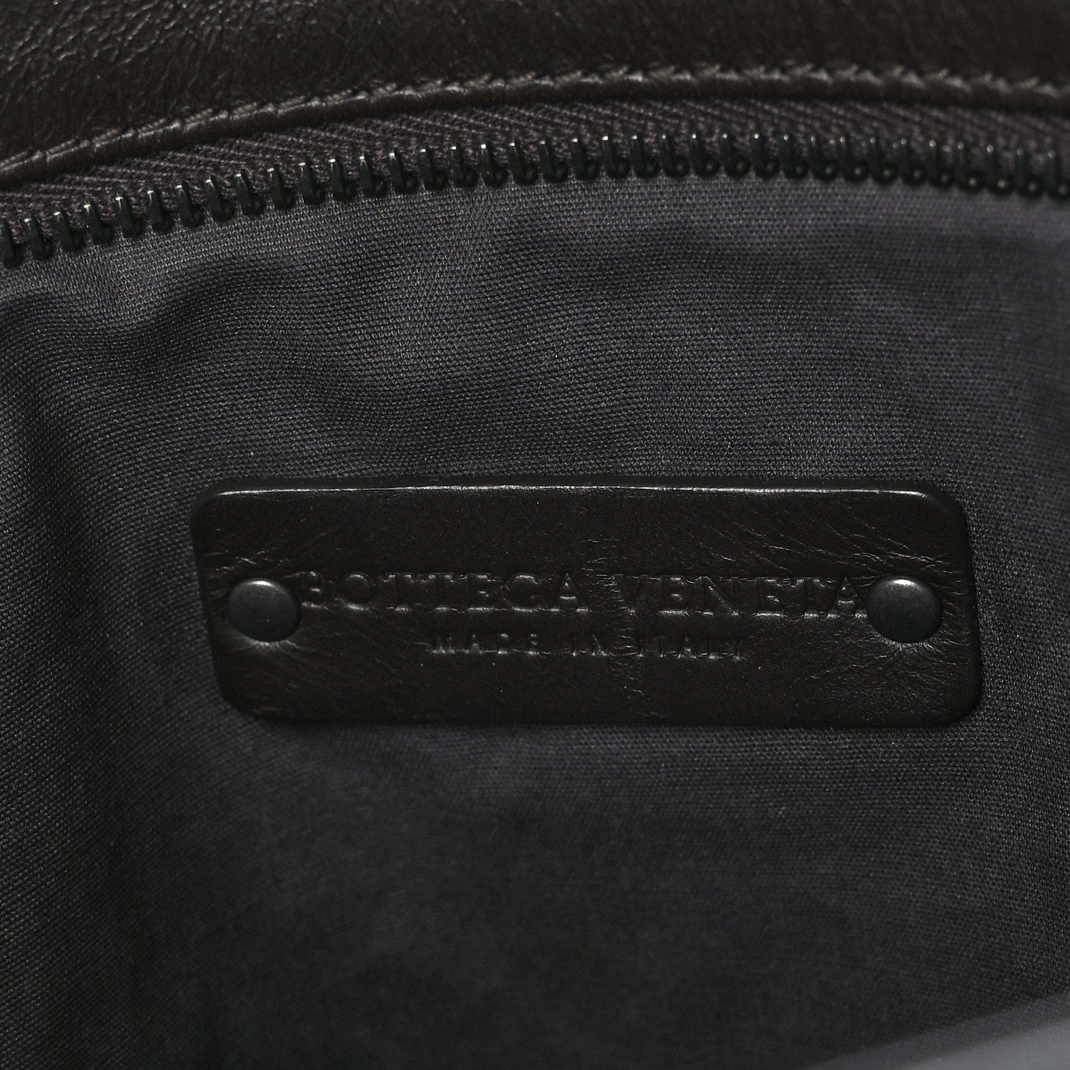 Bottega Veneta Nappa Intrecciato VN Crossbody Messenger Bag Ebano 6 of 8