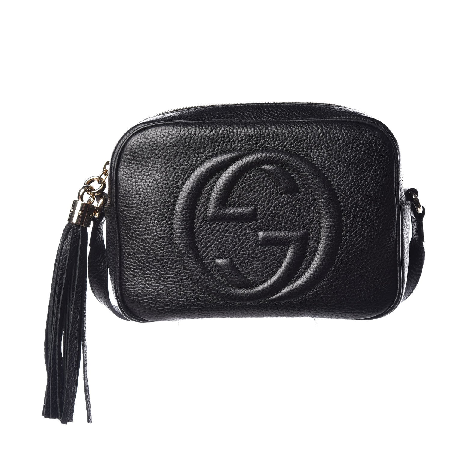 Gucci Pebbled Calfskin Small Soho Disco Bag Black 1 of 11