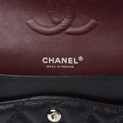 Chanel Caviar Quilted Medium Double Flap Black 6 of 10